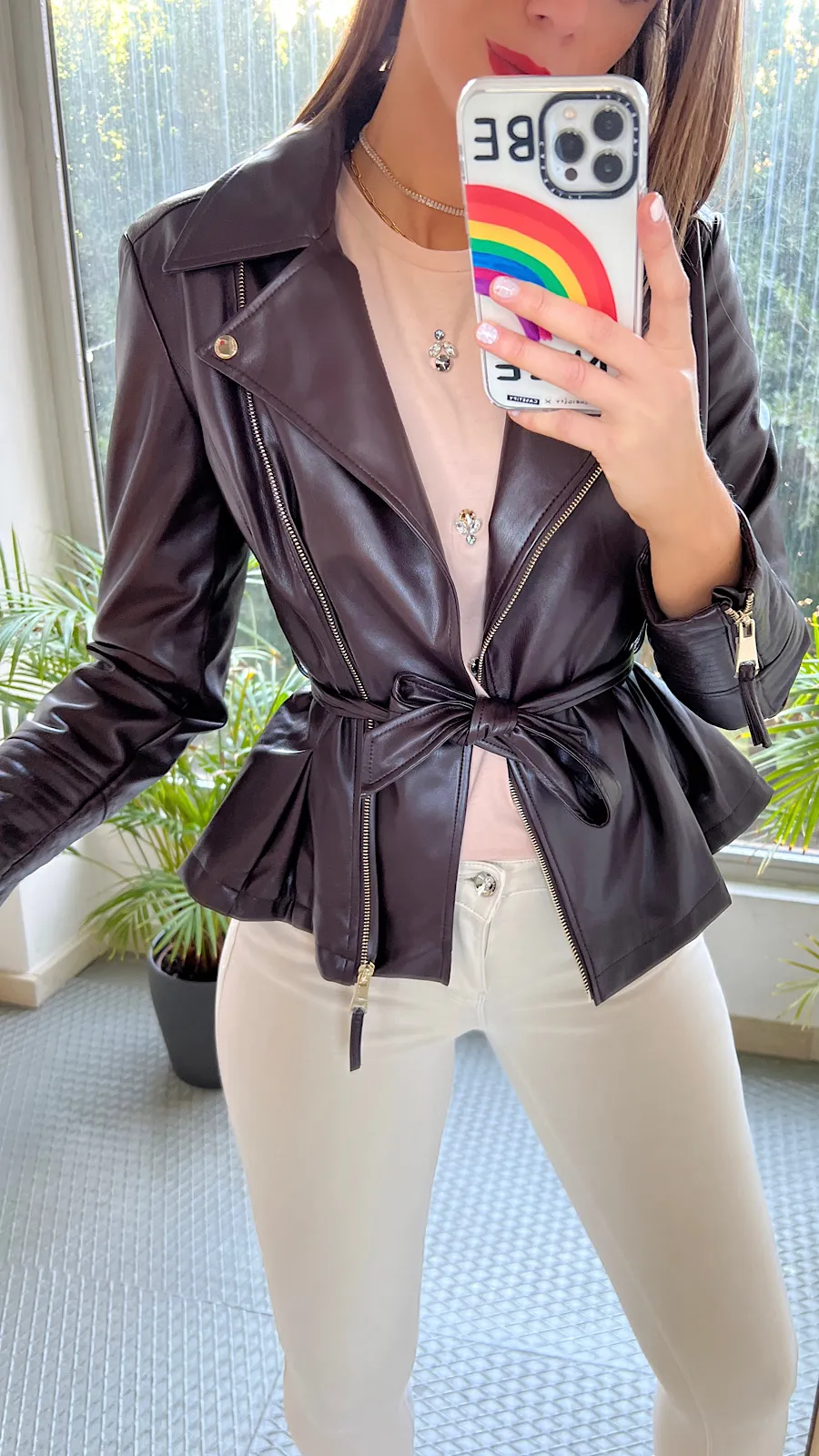 Pantalón Blanco Crema
