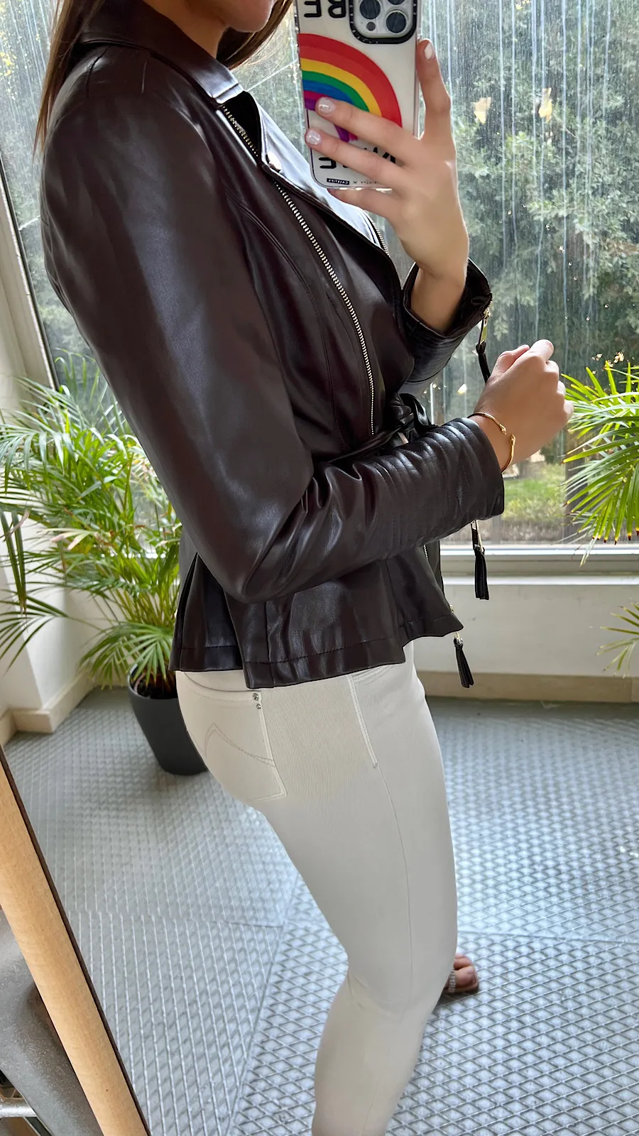 Pantalón Blanco Crema