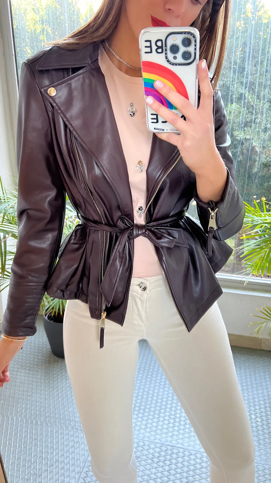 Pantalón Blanco Crema