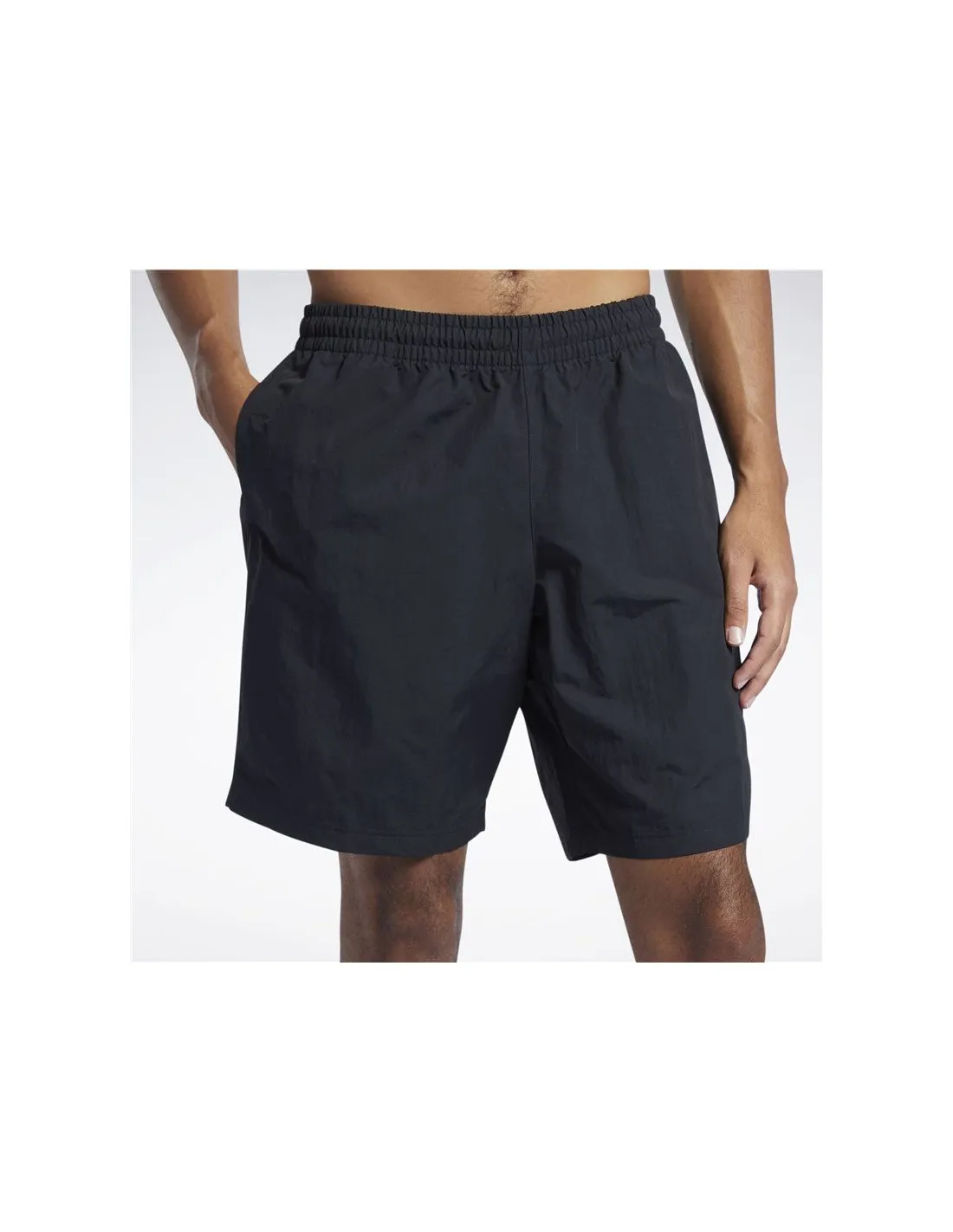 Pantalón de Fitness Reebok Identity Train Utility Short Hombre Negro