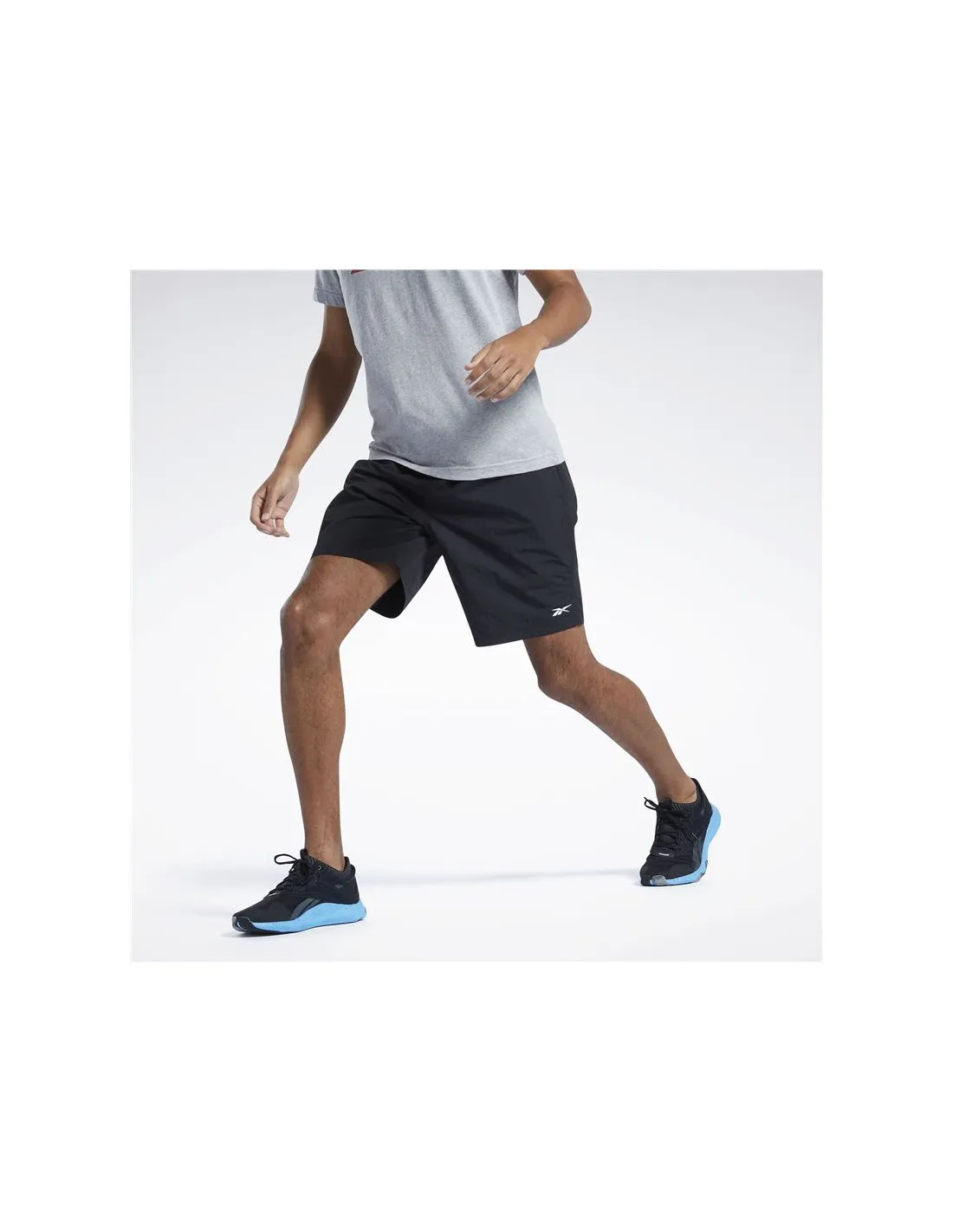 Pantalón de Fitness Reebok Identity Train Utility Short Hombre Negro