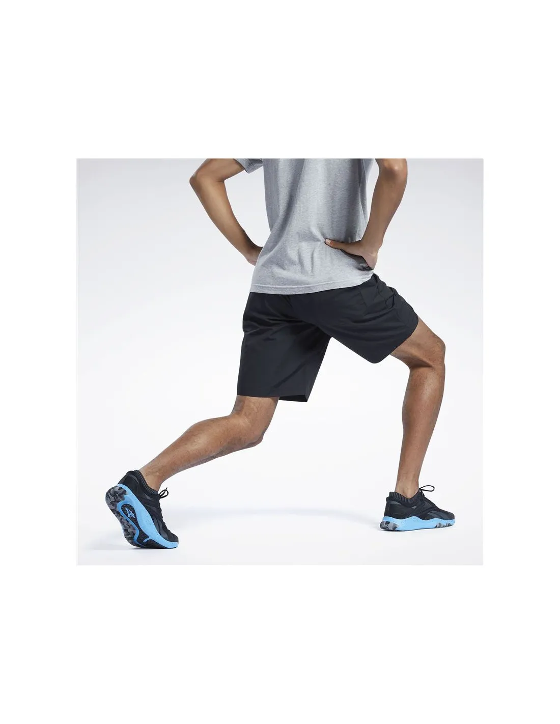 Pantalón de Fitness Reebok Identity Train Utility Short Hombre Negro