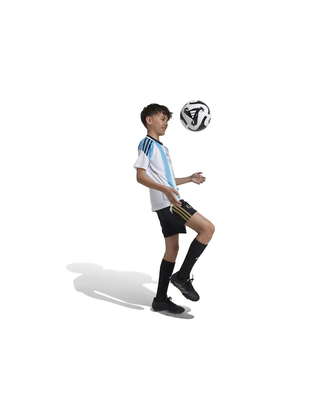 Pantalón de Fútbol adidas Messi Training Short Infantil Negro