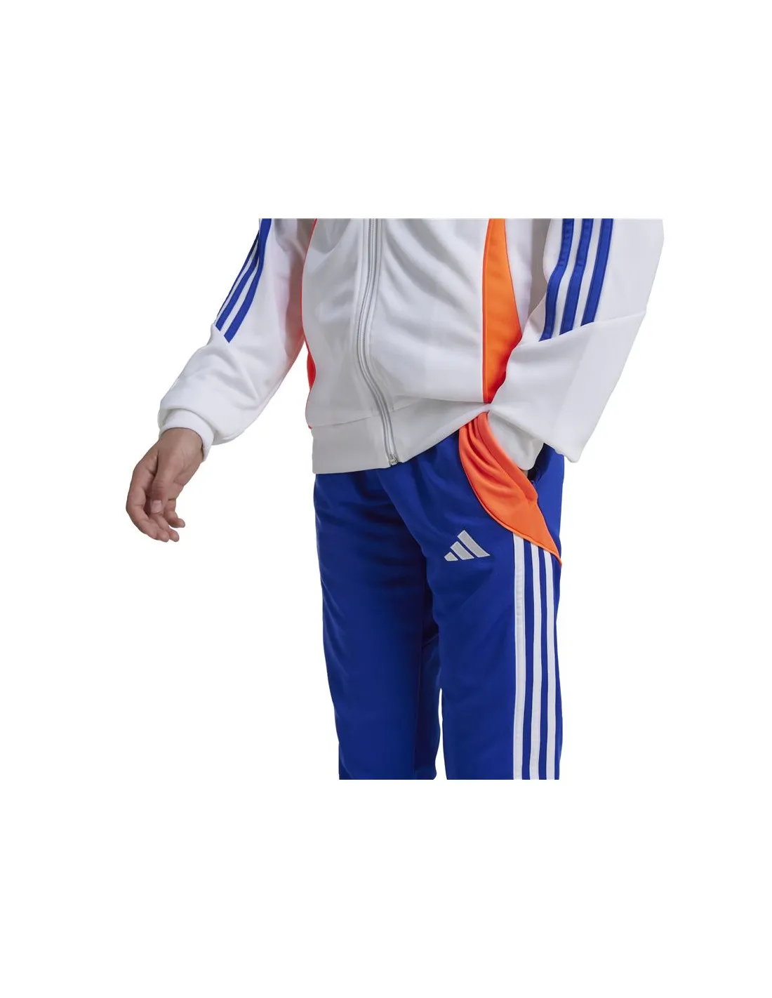 Pantalón de Fútbol adidas Tiro24 Training Slim Infantil Azul