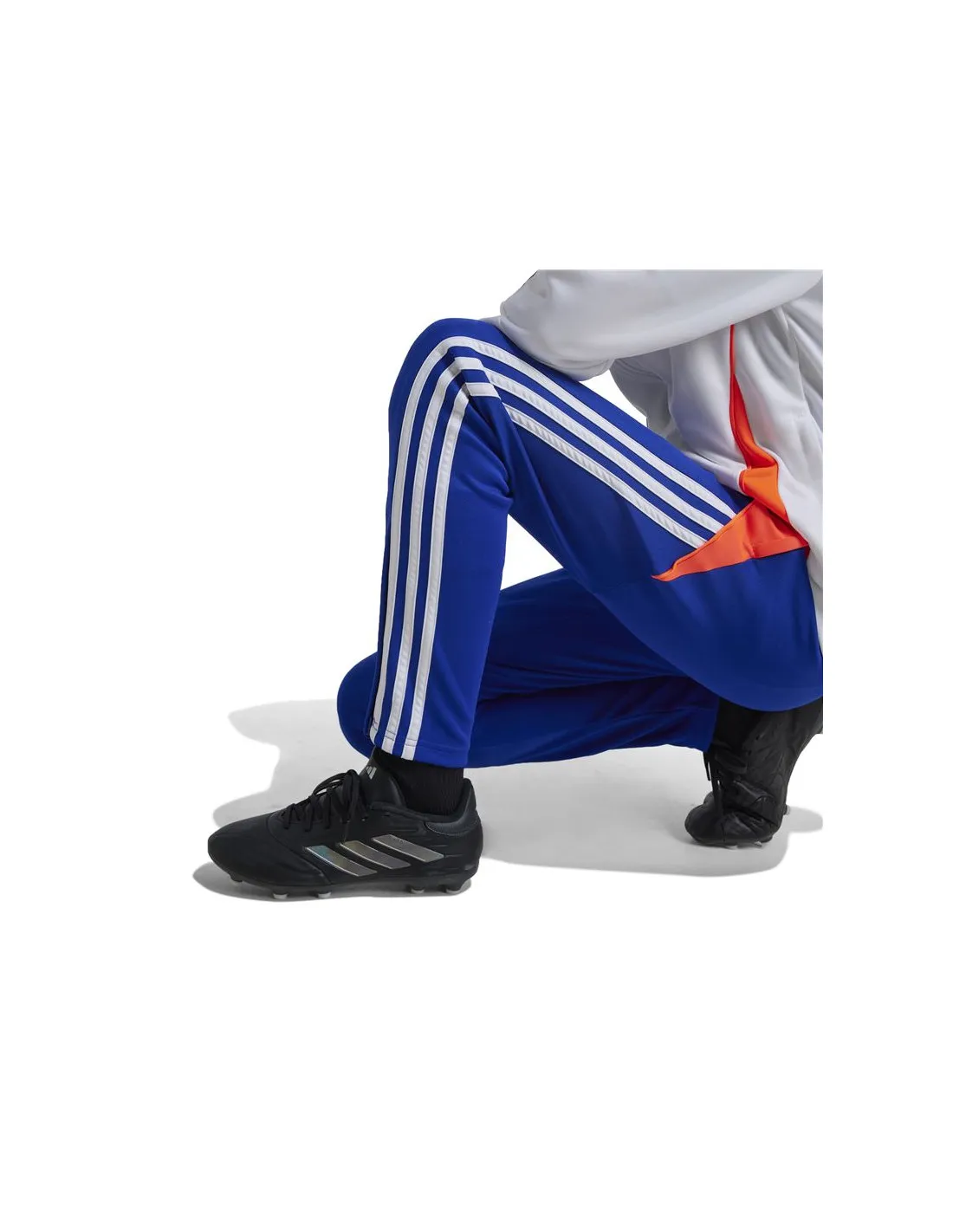 Pantalón de Fútbol adidas Tiro24 Training Slim Infantil Azul