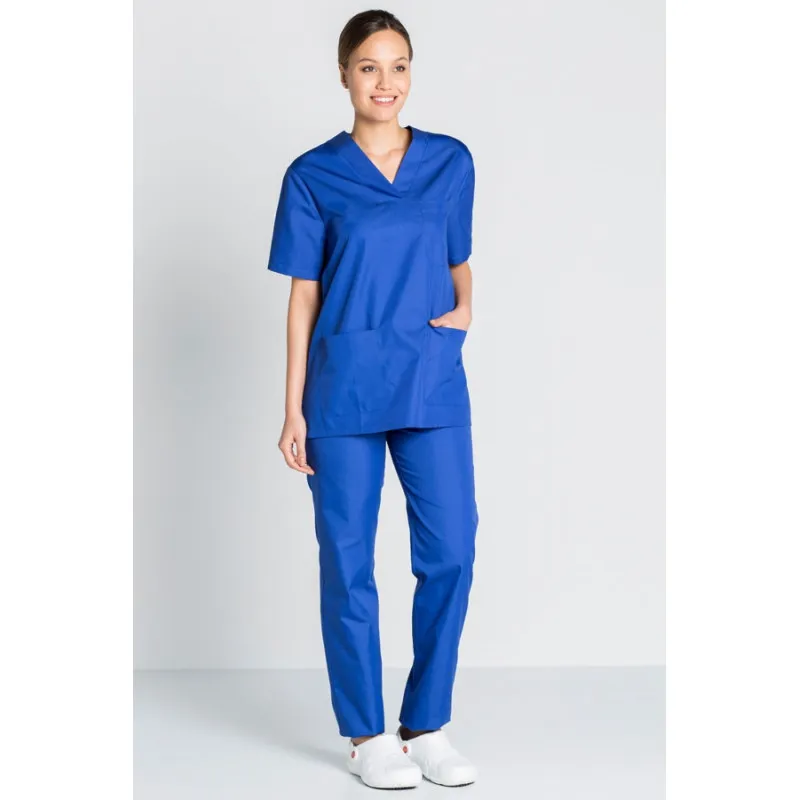 PANTALóN PIJAMA SANITARIO AZULINA SIN BOLSILLOS  DYNEKE