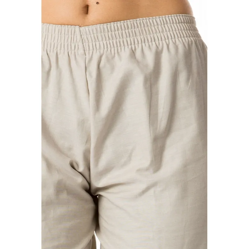 PANTALóN PIJAMA SANITARIO BEIGE SIN BOLSILLOS  DYNEKE