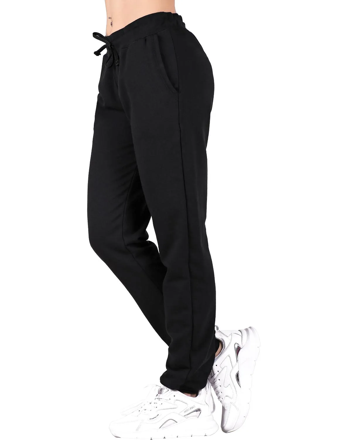 Pants Mujer Deportivo Jogger Negro Optima 56504048