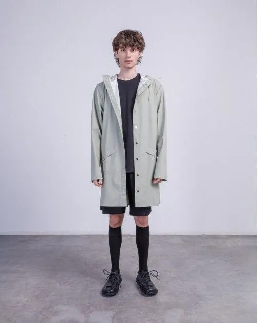 Parka impermeable larga Rains 12020 Verde