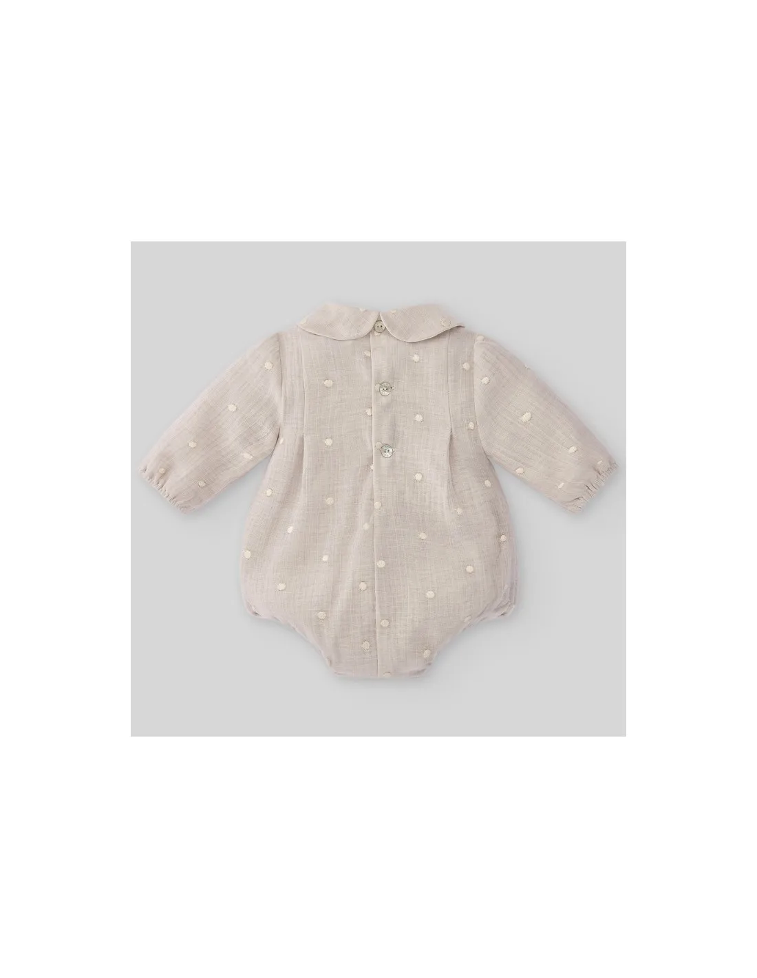 PELELE ML CORTO ORGANZA BORDADA OPERA