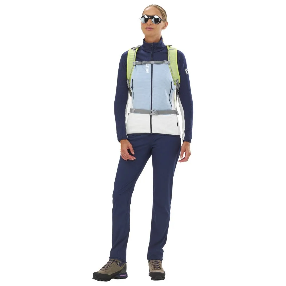 Polar Millet Fusion Grid Jkt W Foggy Dew Saphir