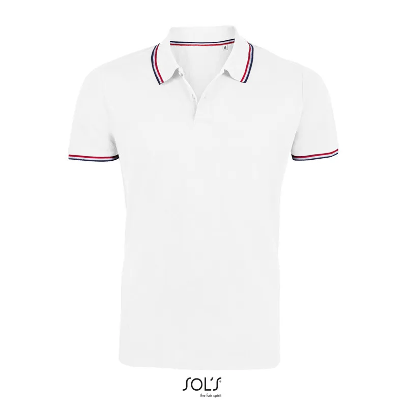 POLO DE HOMBRE CON RAYAS A CONTRASTE PRESTIGE  SOL'S