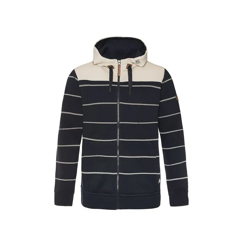 Protest Nxgoptimism Full Zip Hoody (Deep Ocean) Hombre
