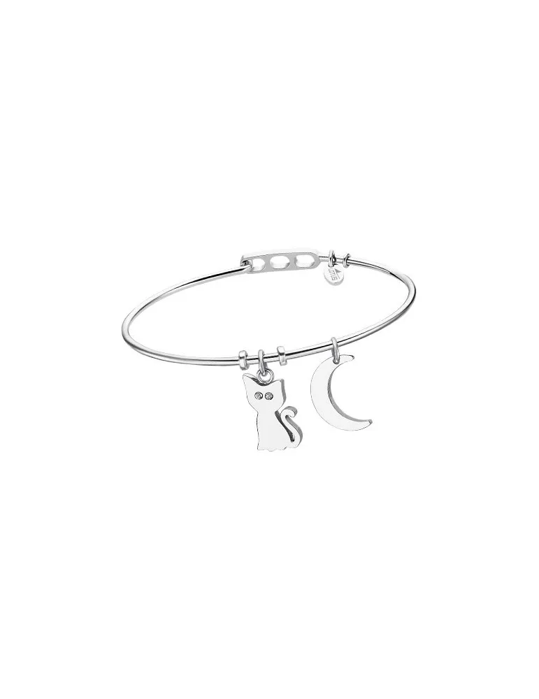 Pulsera Lotus Style Acero Gato LS2035