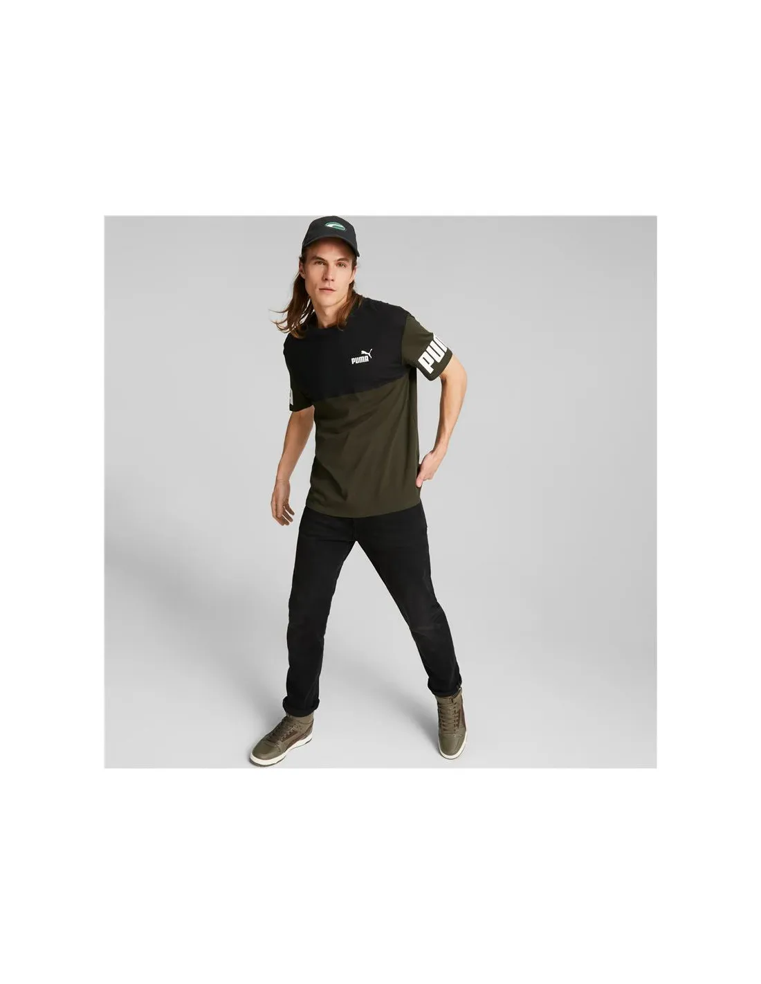 Puma Power Colorblock Tee