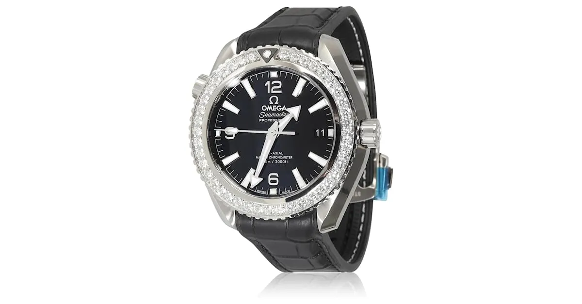 Reloj unisex Omega Seamaster Planet Ocean 600m 215.18.40.20.01.001 en acero inoxidable Plata Metálico 