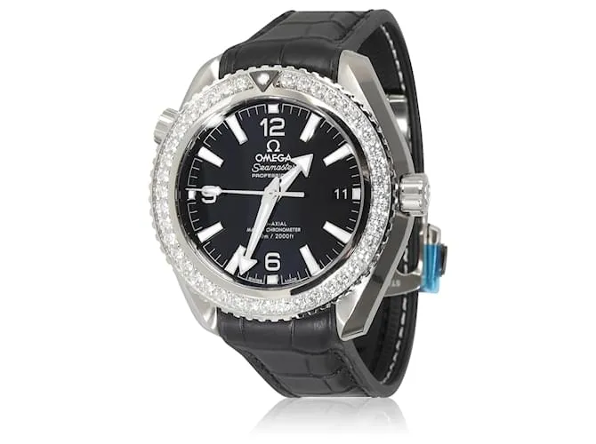 Reloj unisex Omega Seamaster Planet Ocean 600m 215.18.40.20.01.001 en acero inoxidable Plata Metálico 