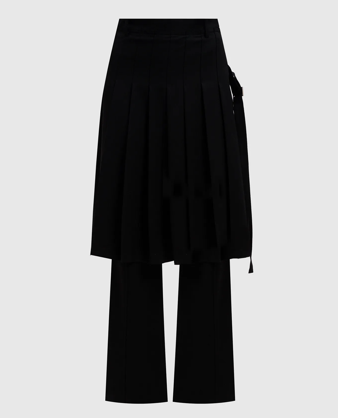 Rokh Black pants with wool double construction