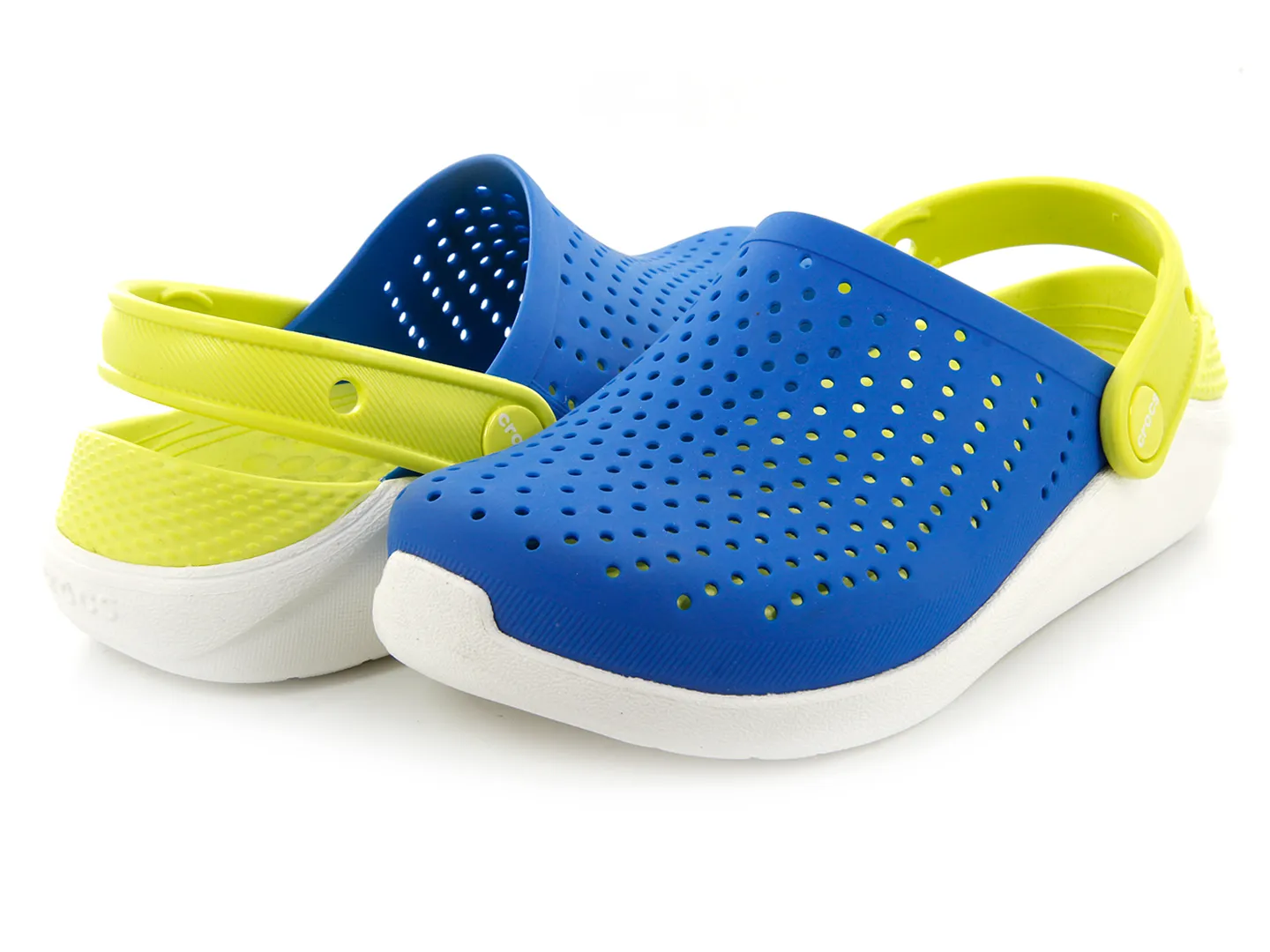 Sandalias Crocs Literide Azul Para Niño