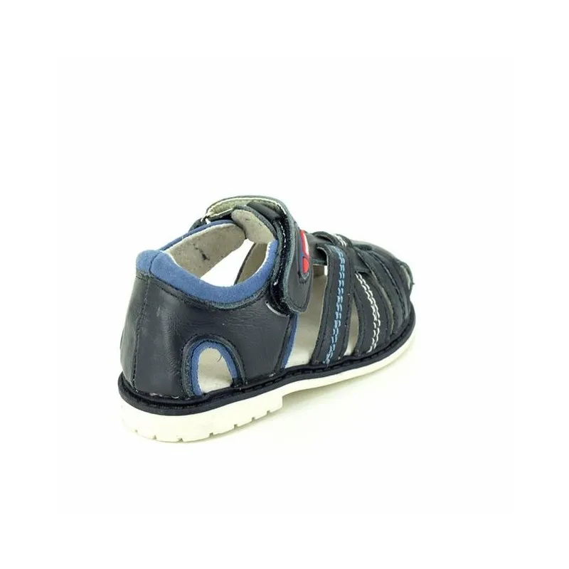 Sandalias de niño azul marino