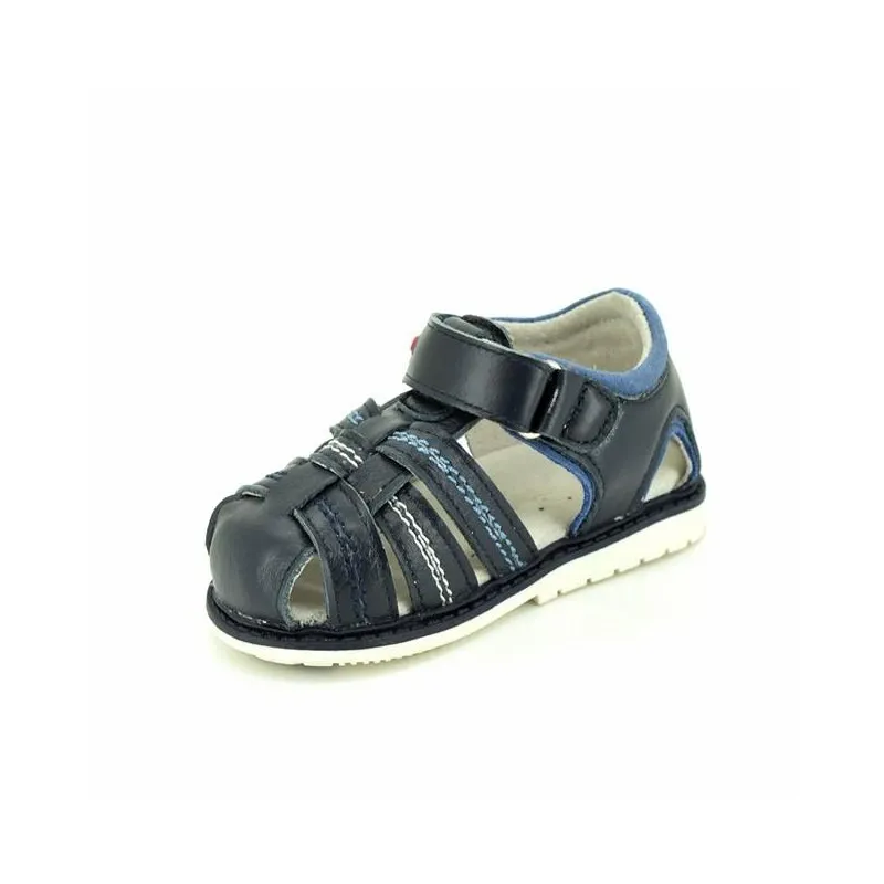 Sandalias de niño azul marino