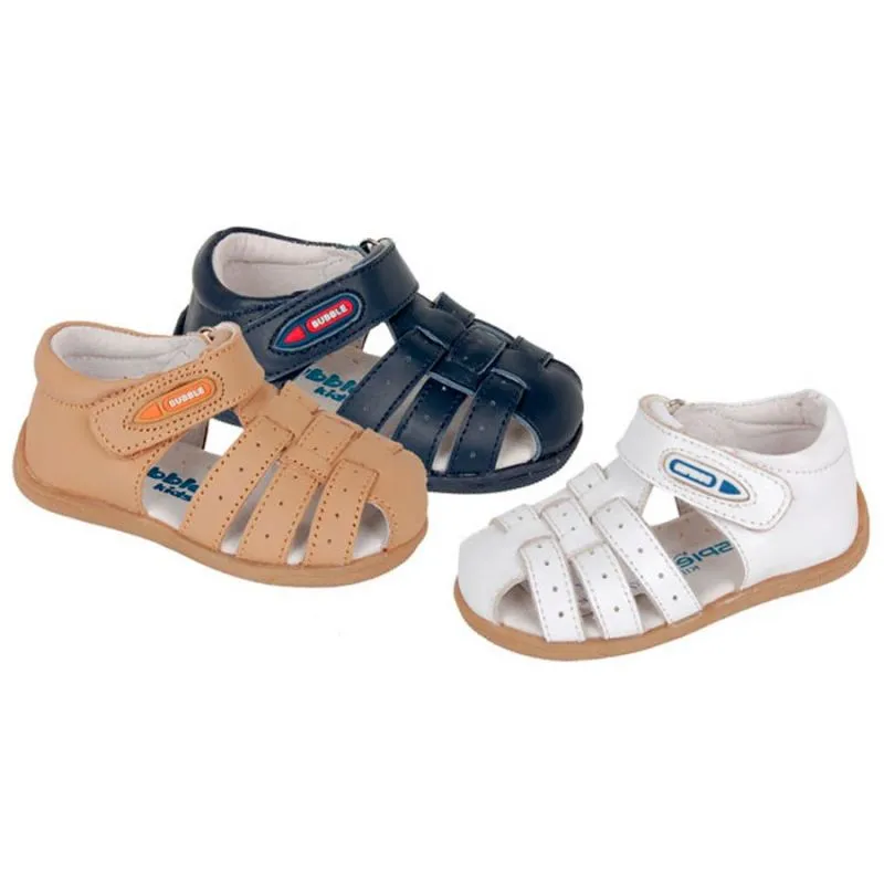 Sandalias de niño en piel