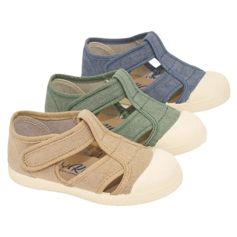 Sandalias niño pepito de lona