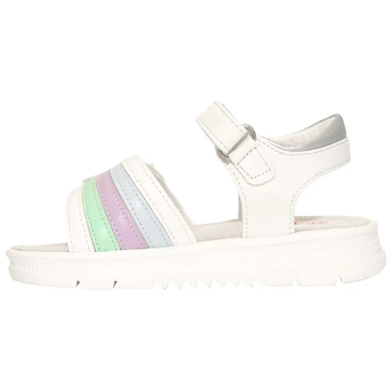 Sandalias para niñas blancas