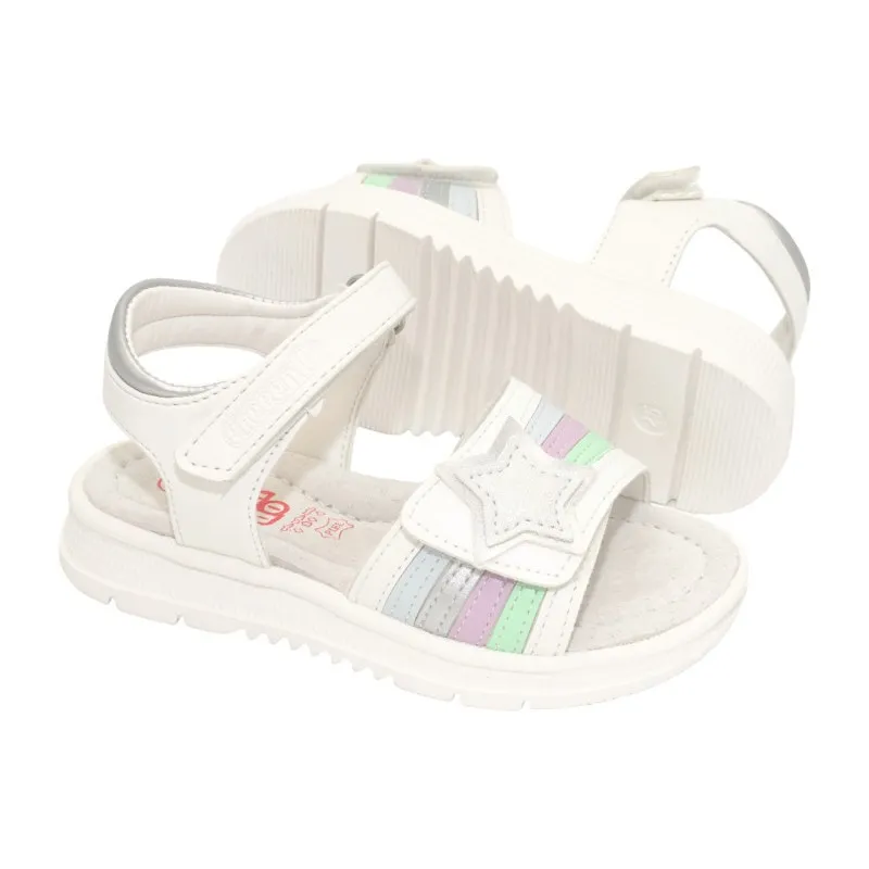 Sandalias para niñas blancas