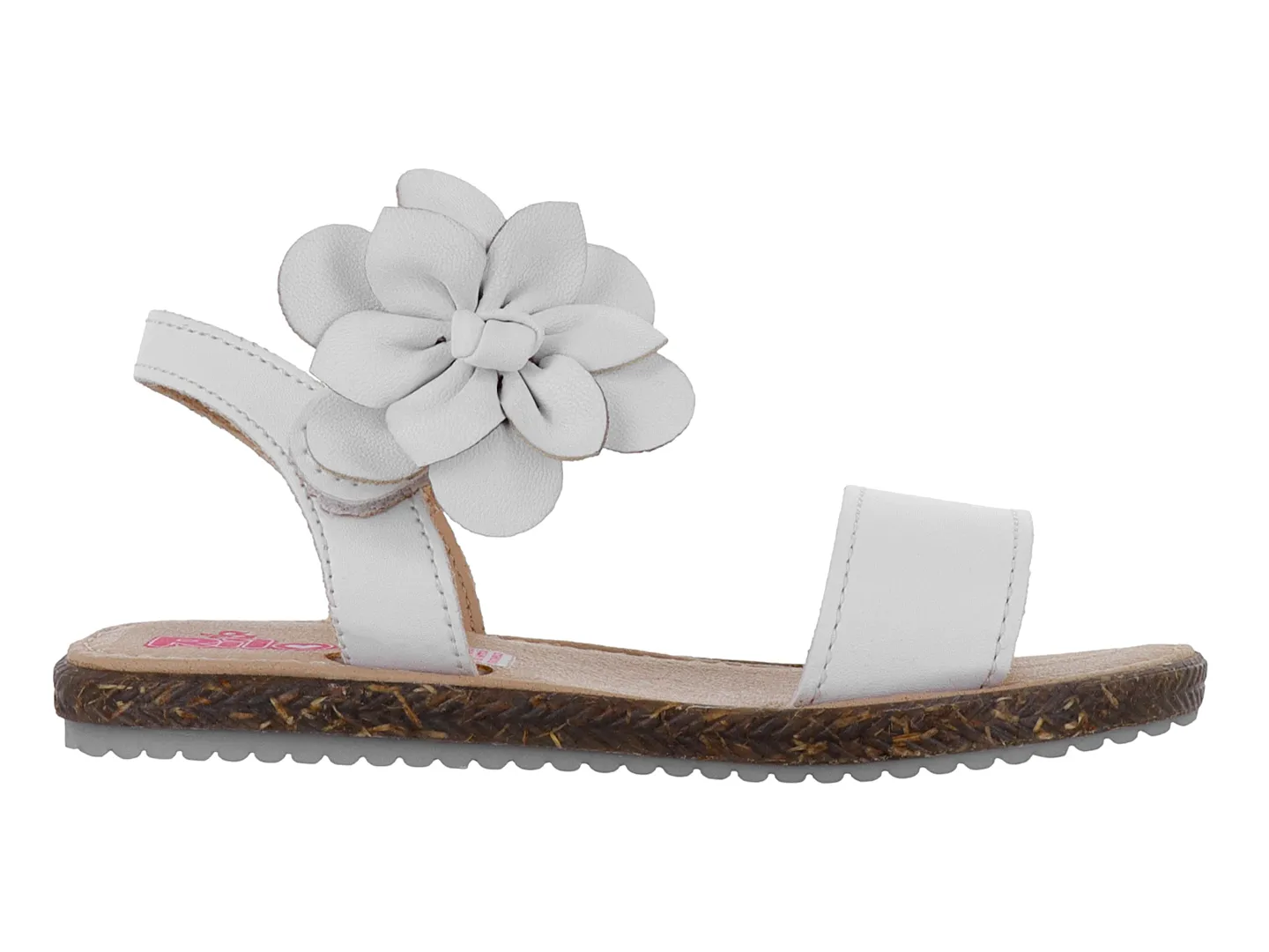 Sandalias Rilo 3612 Blanco Para Niña
