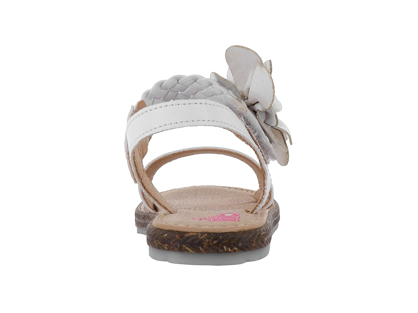 Sandalias Rilo 3612 Blanco Para Niña
