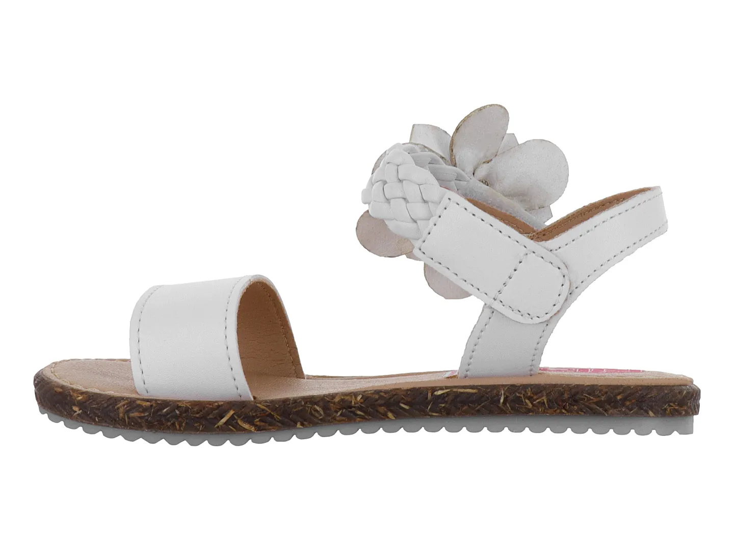 Sandalias Rilo 3612 Blanco Para Niña