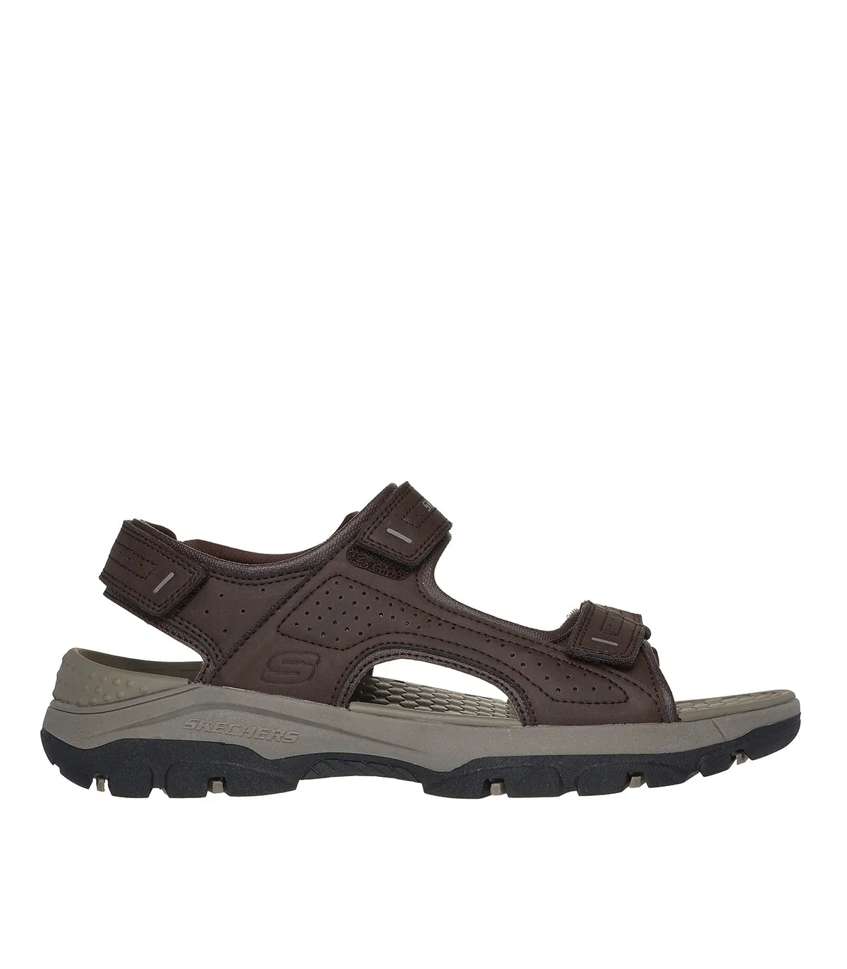 SANDALIAS SKECHERS HOMBRE SKECHERS TRESMEN  GARO MARRON