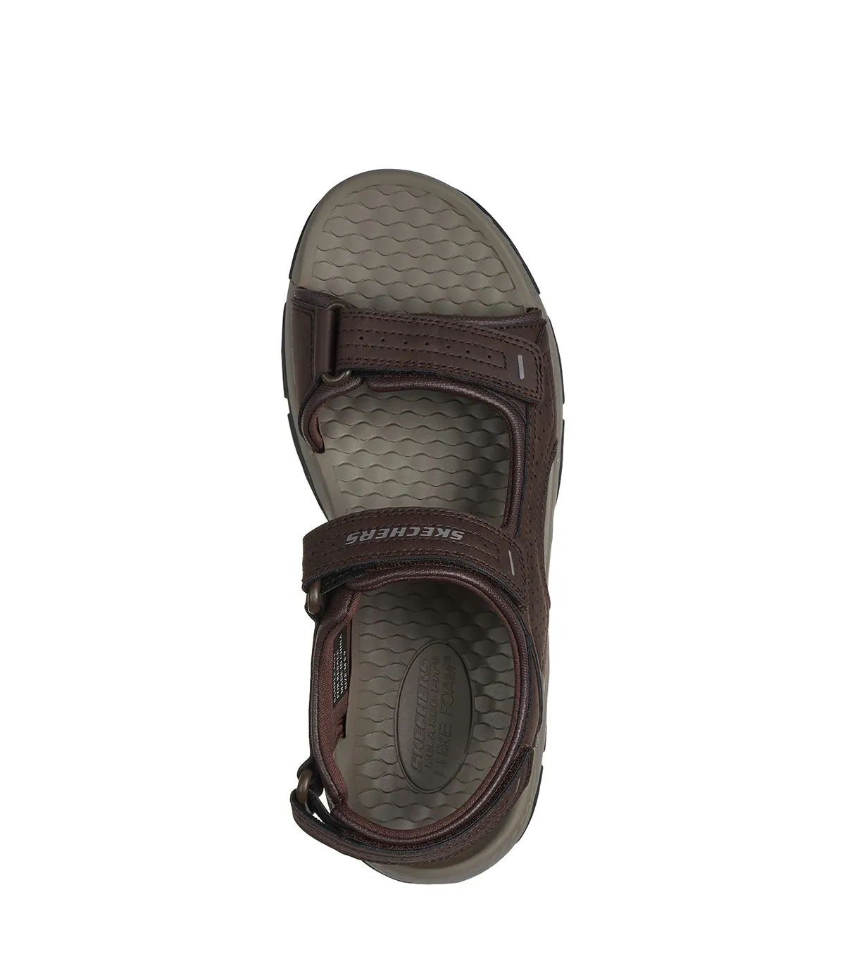 SANDALIAS SKECHERS HOMBRE SKECHERS TRESMEN  GARO MARRON