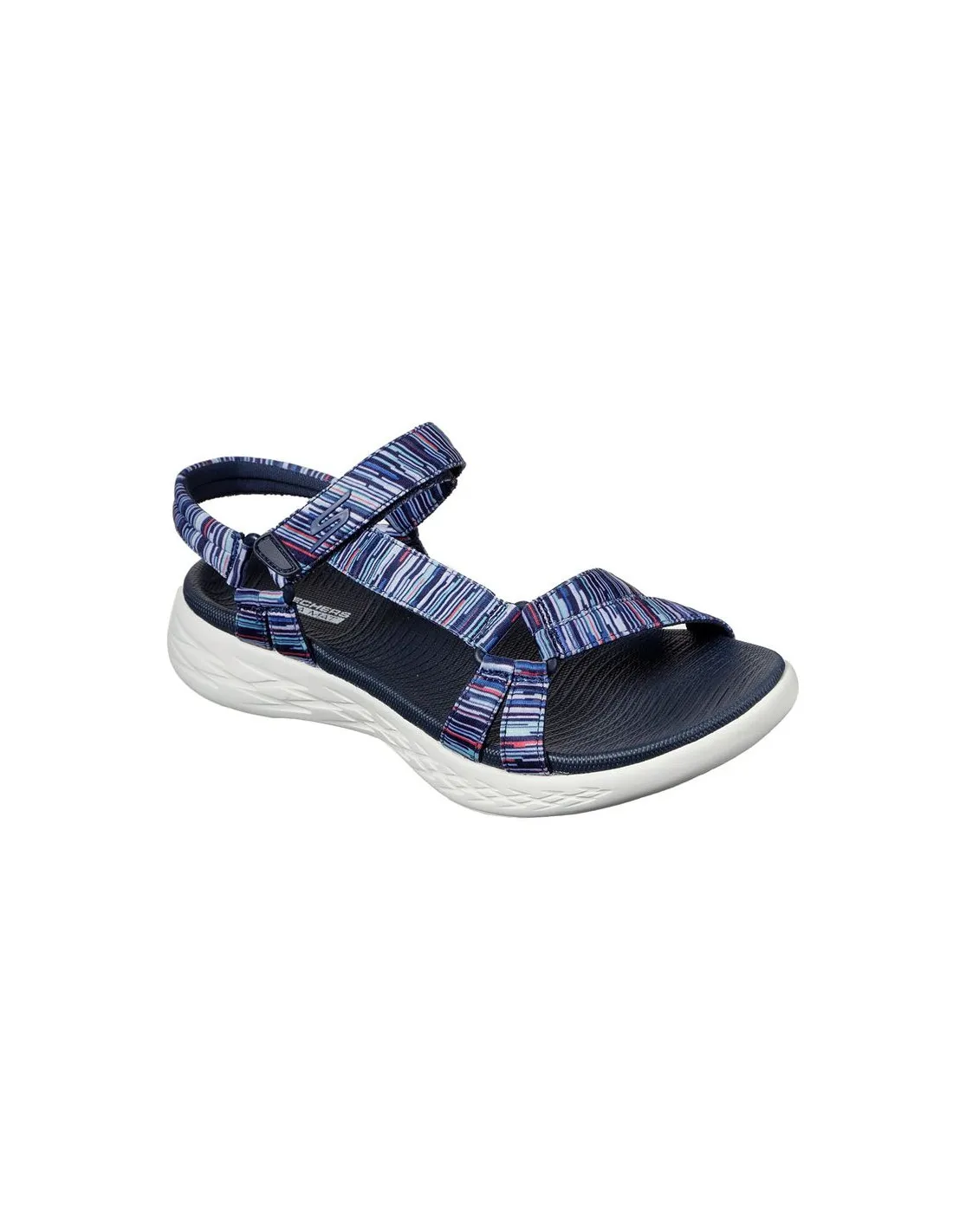 SANDALIAS SKECHERS ON THE GO 600  ELECTRIC AZUL MARINO