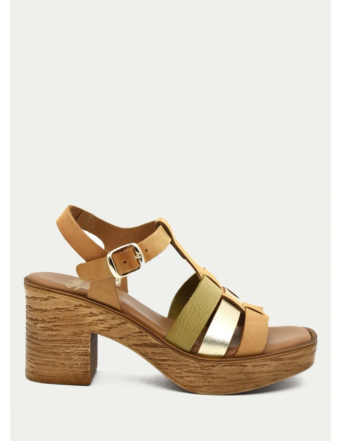 SANDALIAS STUDIO SCARPE 37647 CAMEL 