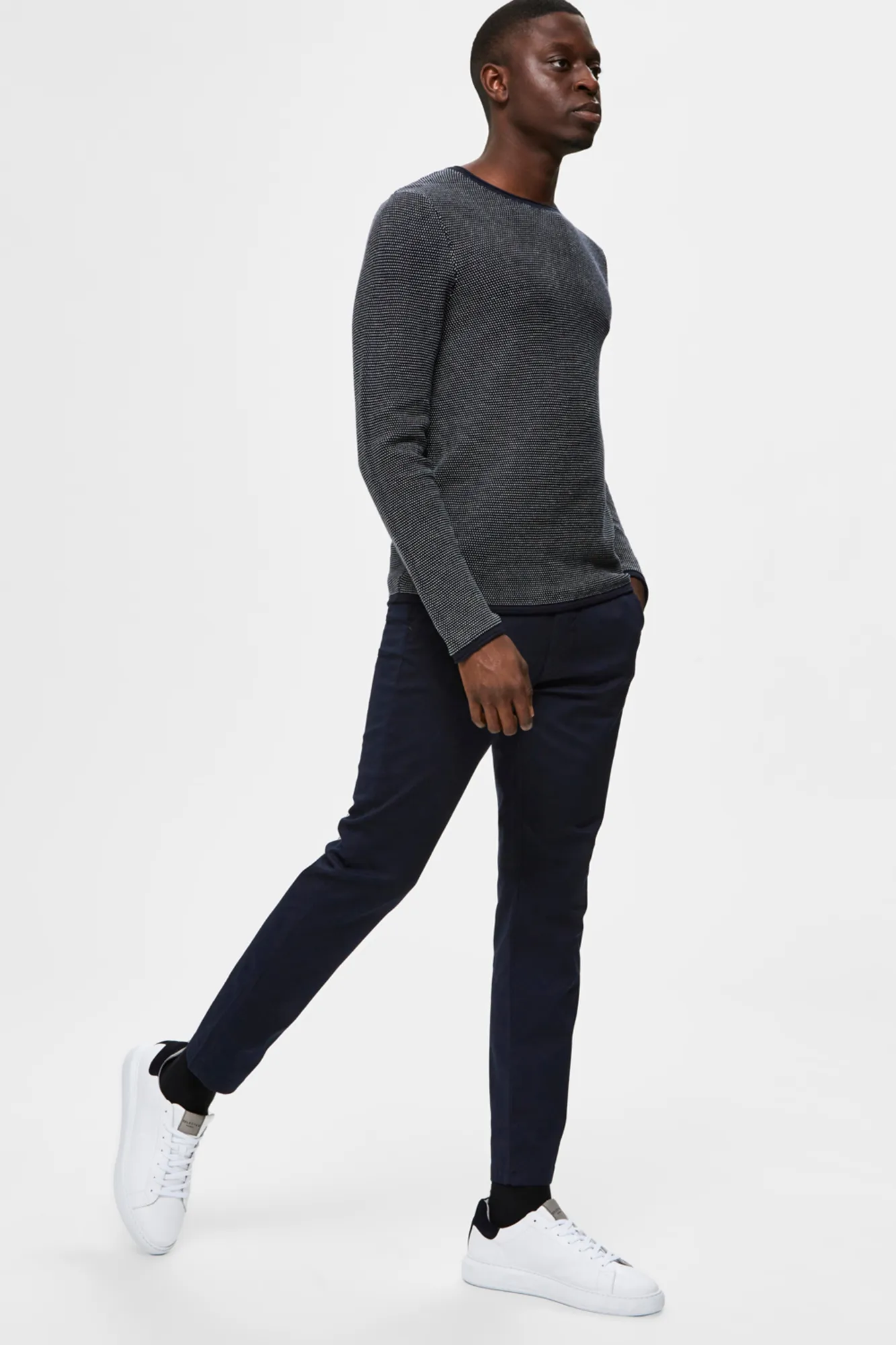 Selected Pantalón chino largo Slim Fit