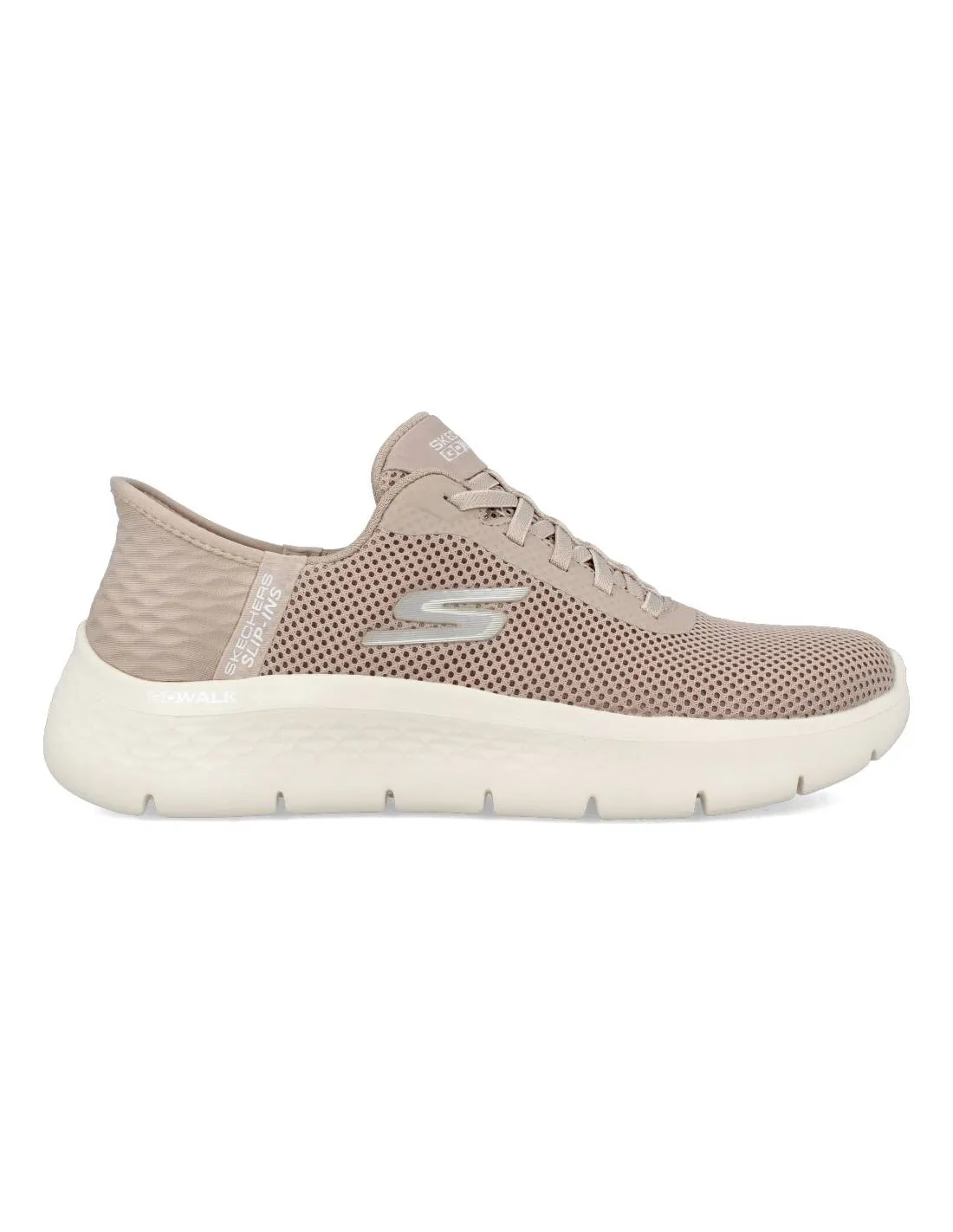 SKECHERS  DEPORTIVAS MUJER GO WALK FLEX TAUPE