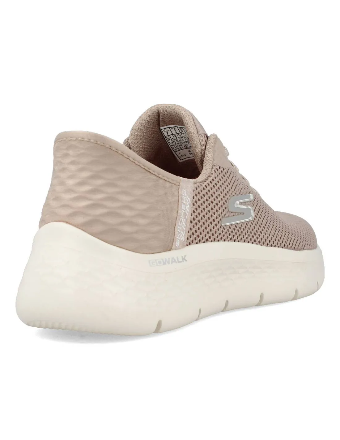 SKECHERS  DEPORTIVAS MUJER GO WALK FLEX TAUPE