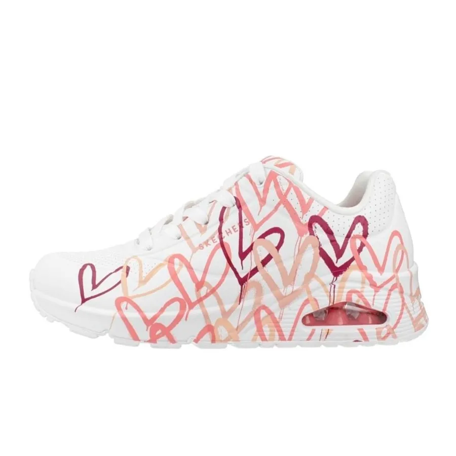 SKECHERS MUJER UNO SPREAD THE LOVE BLANCO 155507/WCRL