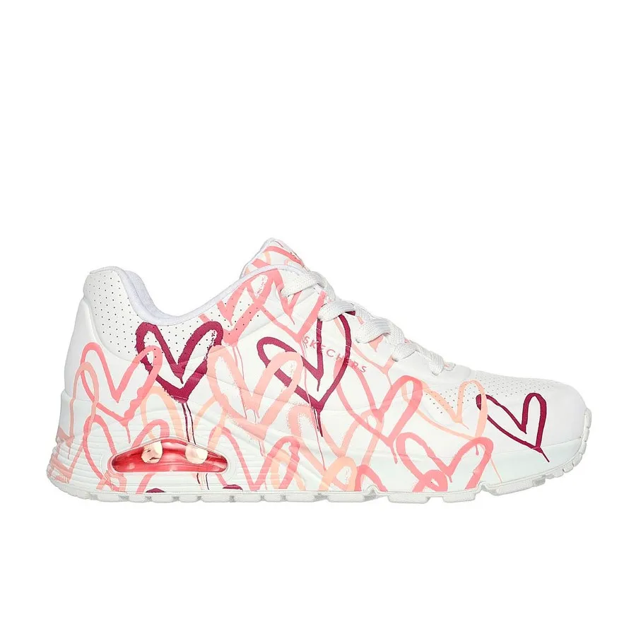 SKECHERS MUJER UNO SPREAD THE LOVE BLANCO 155507/WCRL