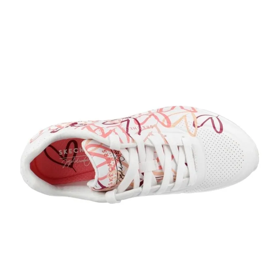 SKECHERS MUJER UNO SPREAD THE LOVE BLANCO 155507/WCRL