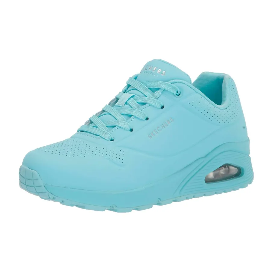 SKECHERS MUJER UNO STAND ON AIR AZUL 73690/LTBL