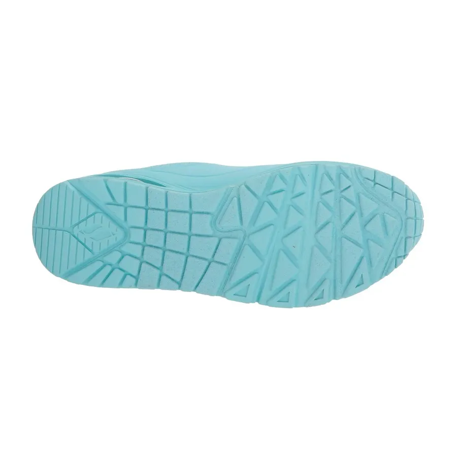 SKECHERS MUJER UNO STAND ON AIR AZUL 73690/LTBL