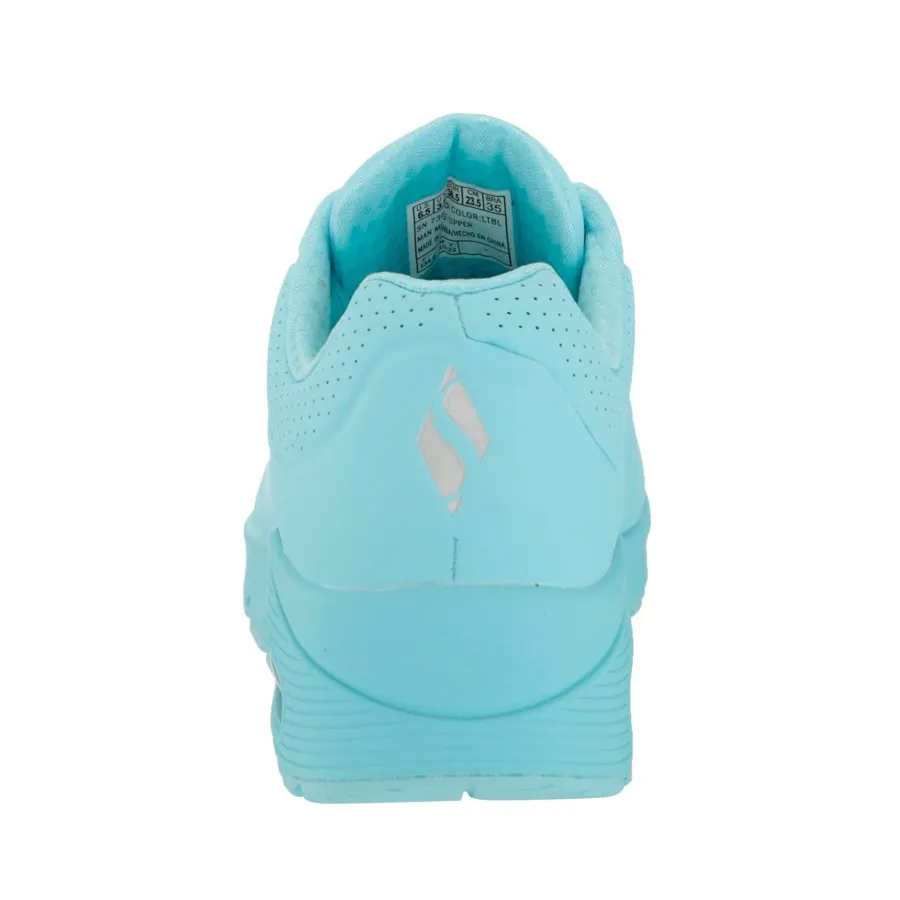 SKECHERS MUJER UNO STAND ON AIR AZUL 73690/LTBL