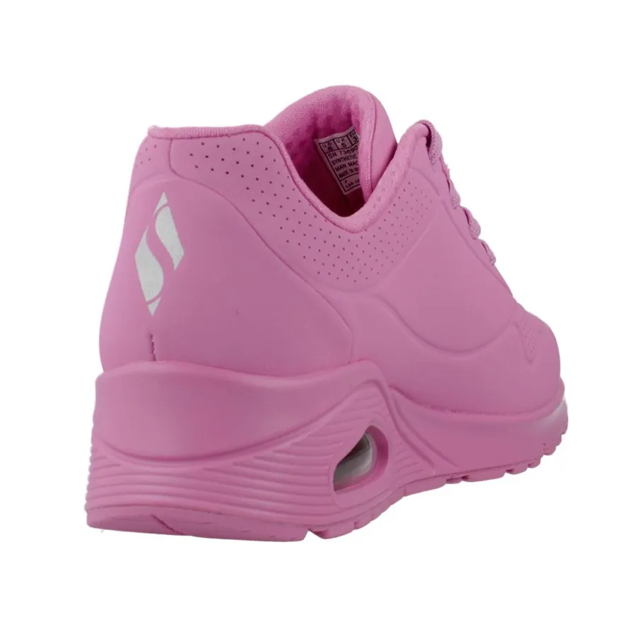 SKECHERS MUJER UNO STAND ON AIR ROSA 73690/PNK