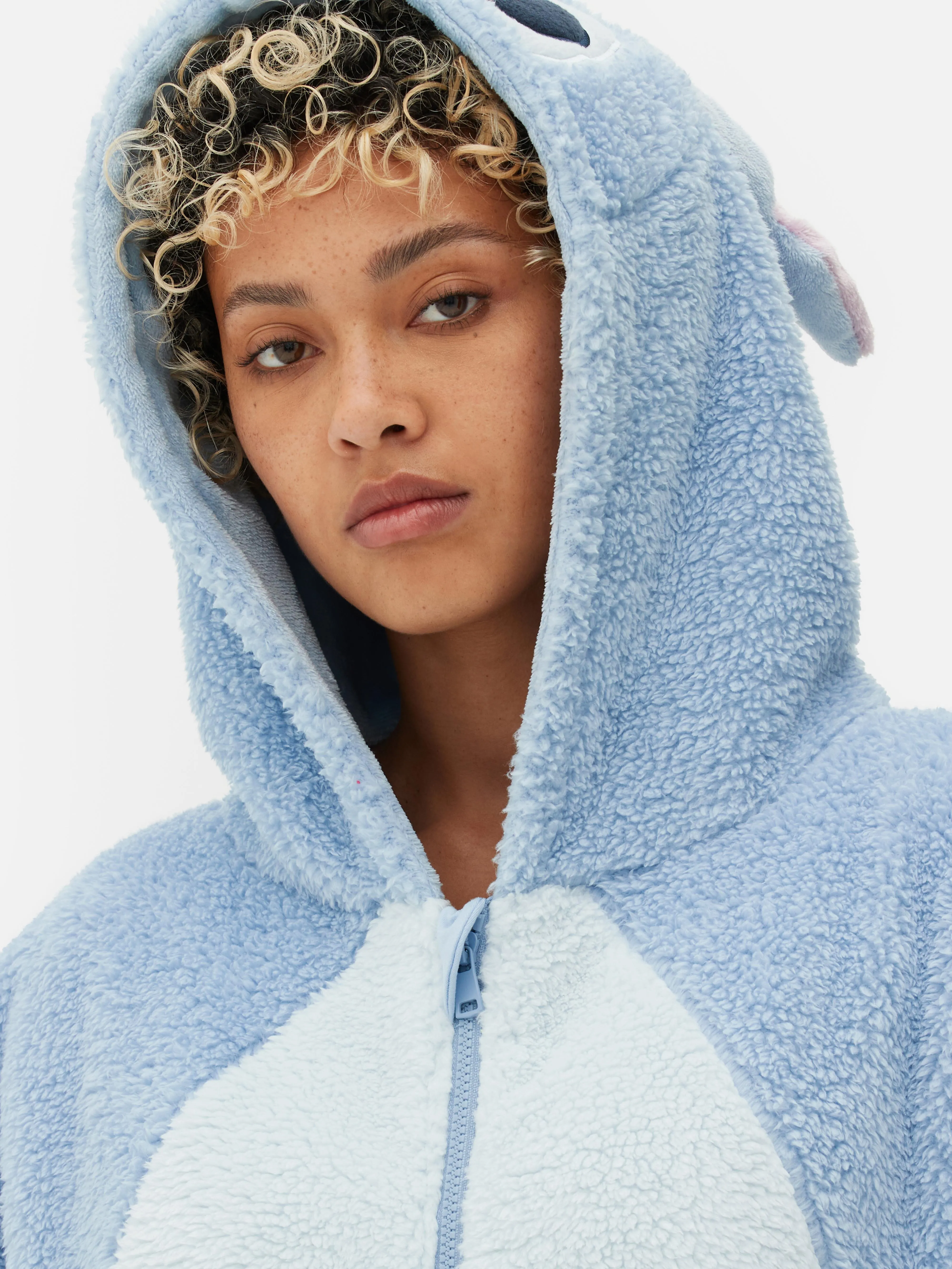 Snuddie largo para mujer de Stitch de Disney
