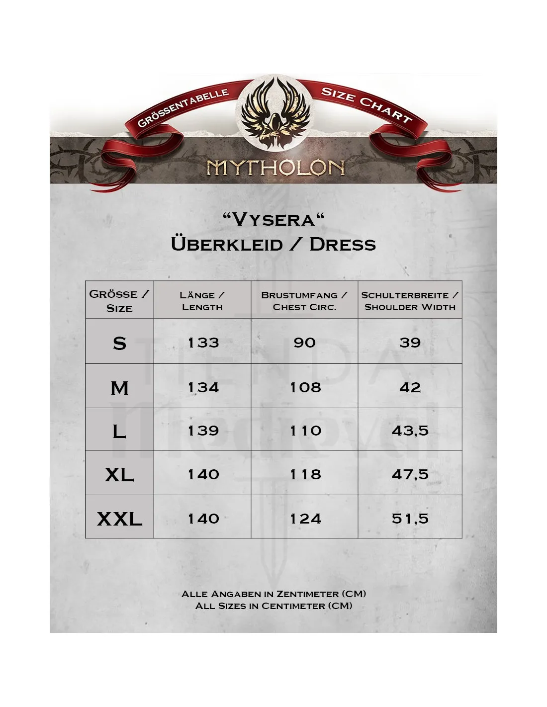 Sobrevesta medieval mujer modelo Vysera, burdeos
