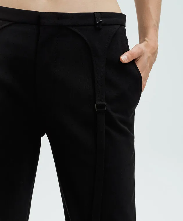 SSHEENA Black pants with wool