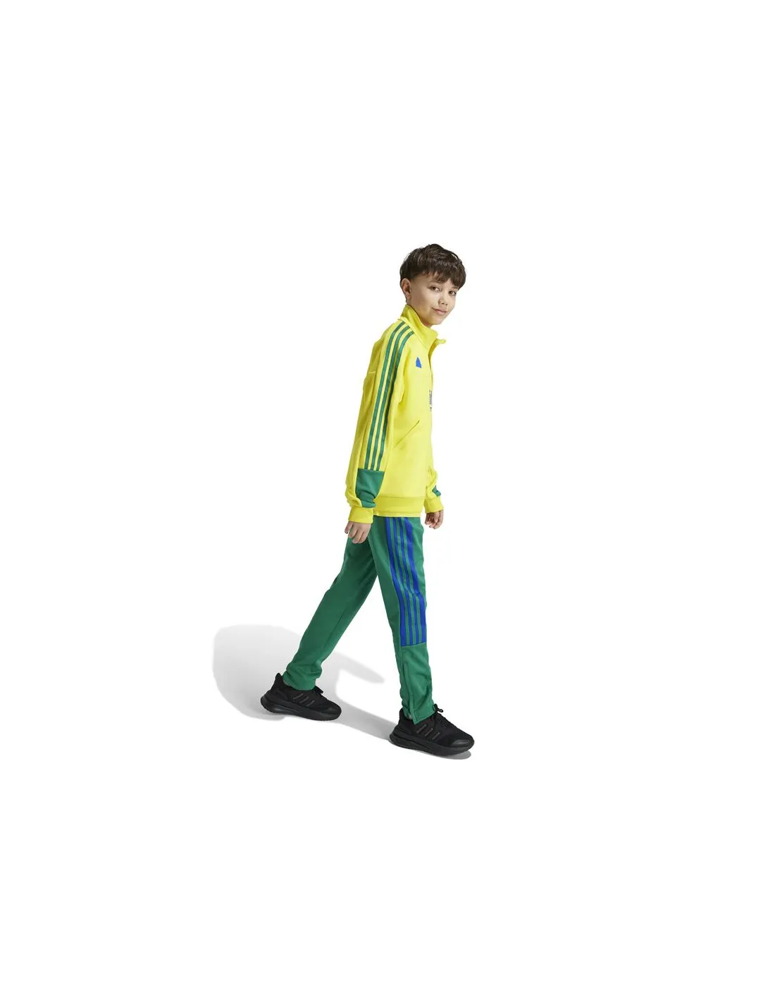 Sudadera adidas Tiro Nations Pack Track Infantil Amarillo